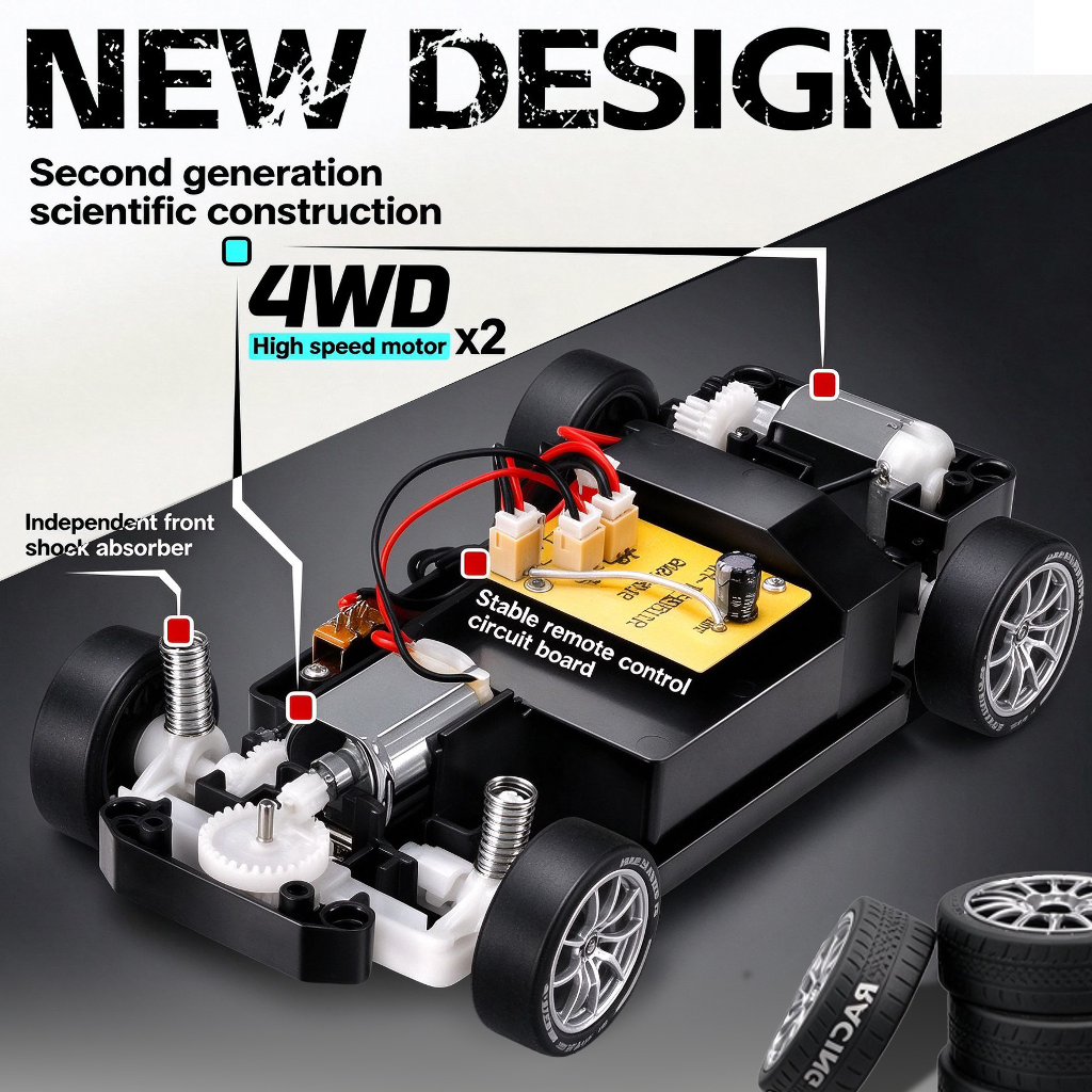 Auto radiocomandata 1:24 4WD 5 - Home Automation Tutorial recensione e prezzo