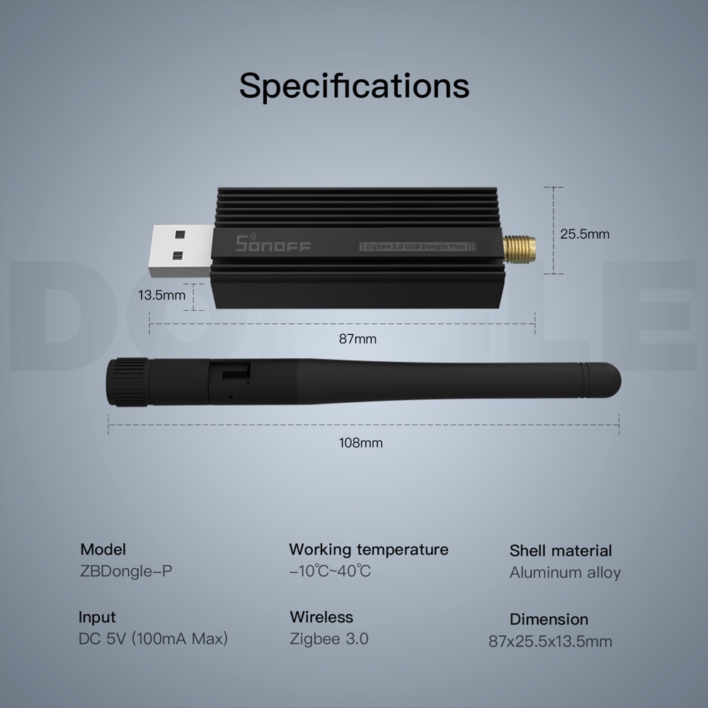 SONOFF Gateway Zigbee 3.0 ZBDo - Zigbee Coordinator Stick recensione e prezzo