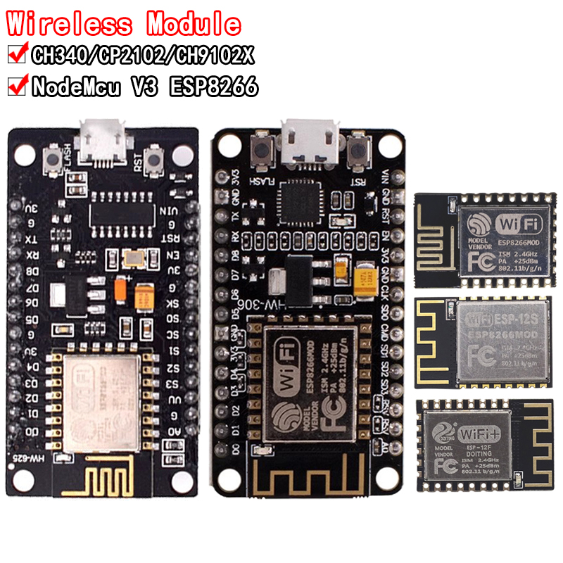 Modulo wireless CH340/CP2102/C - Esp8266 Nodemcu Board recensione e prezzo